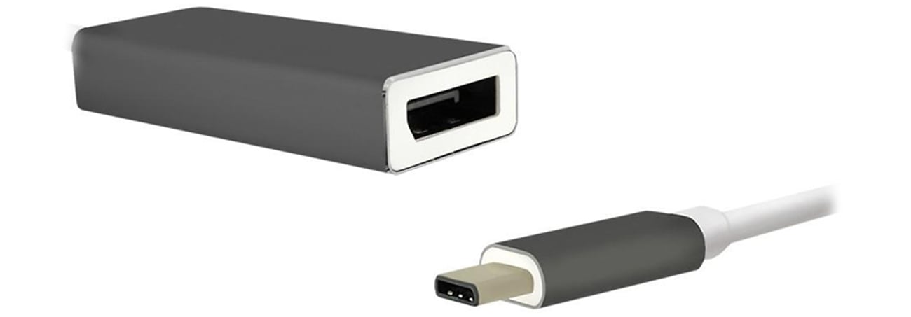 Qoltec Adapter USB 3.1 typ C do DisplayPort złącza