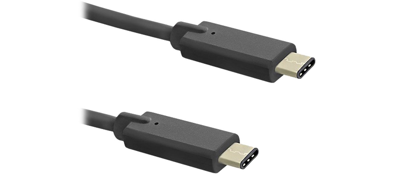 Kabel USB Qoltec Kabel USB C(M) -> USB C(M) 50501
