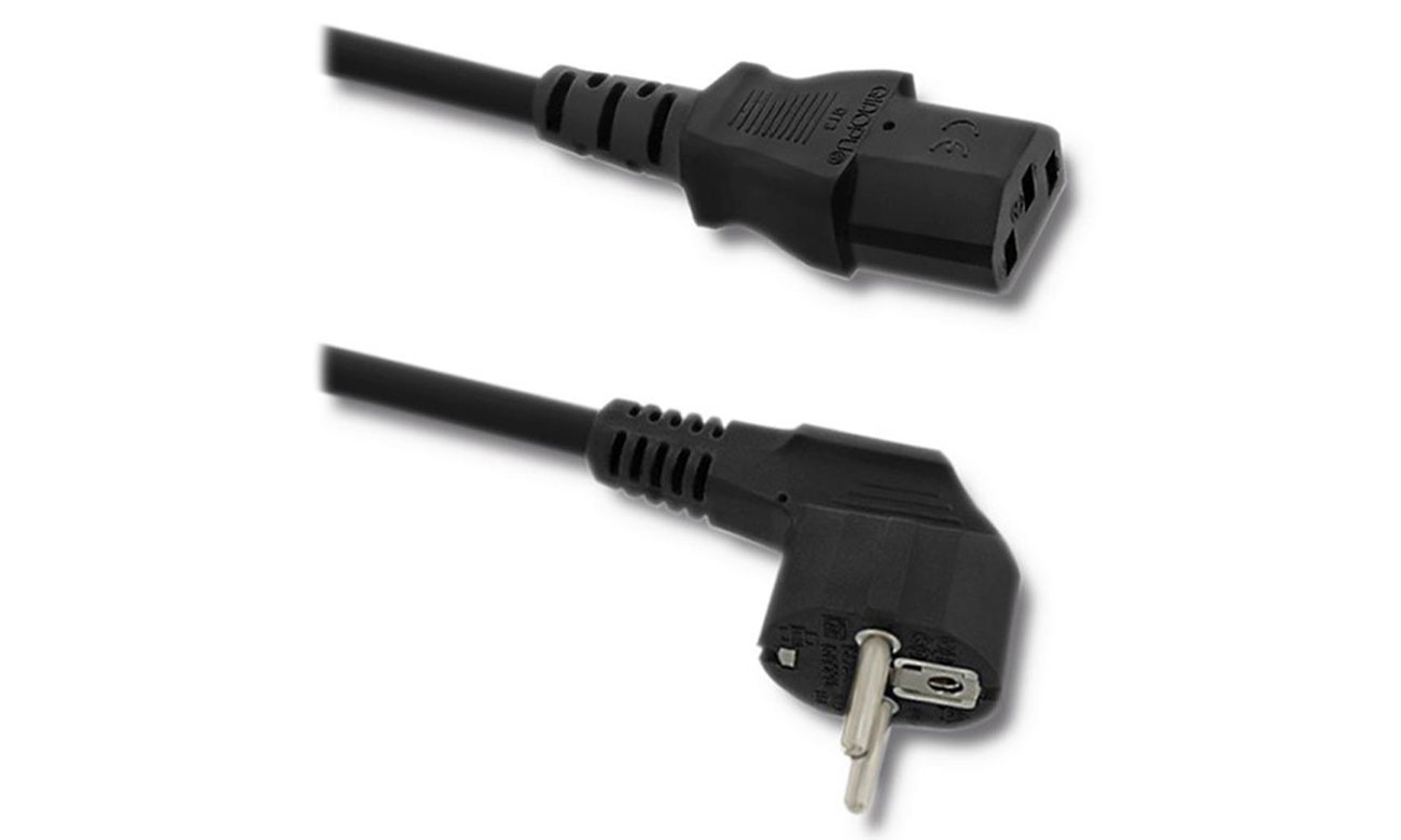 Kabel zasilający Qoltec ATX 1,4m