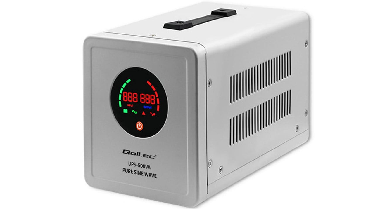 Qoltec Pure Sine Wave UPS wygląd