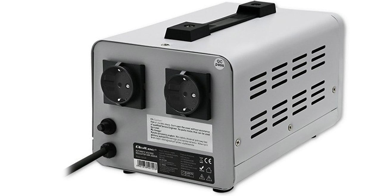 Qoltec AVR PRO złącza