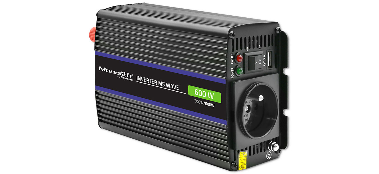 Przetwornica napięcia Qoltec 600 MS Wave 51924