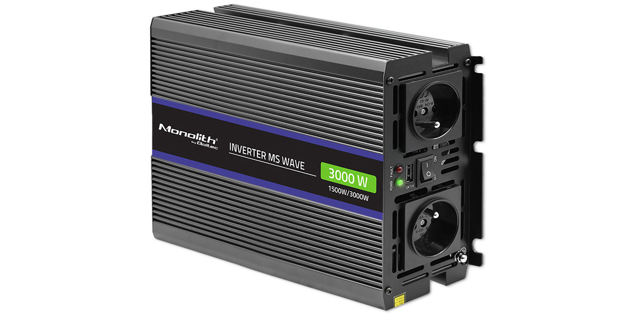Przetwornica napięcia Qoltec 3000 MS Wave 51927