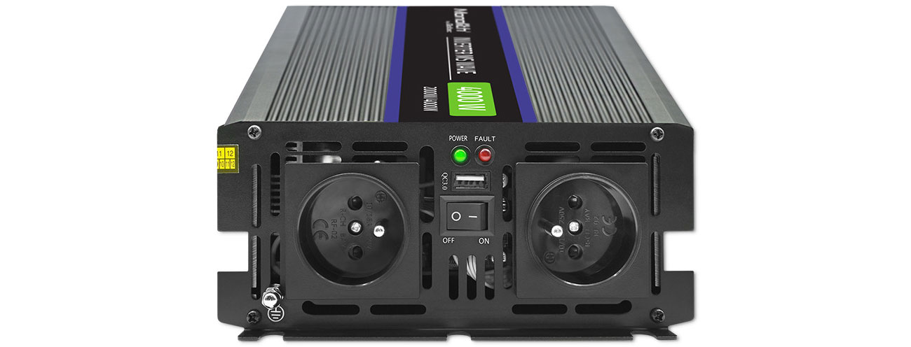 Qoltec 4000 MS Wave 51928 złącza