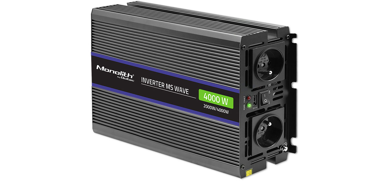 Przetwornica napięcia Qoltec 4000 MS Wave 51928