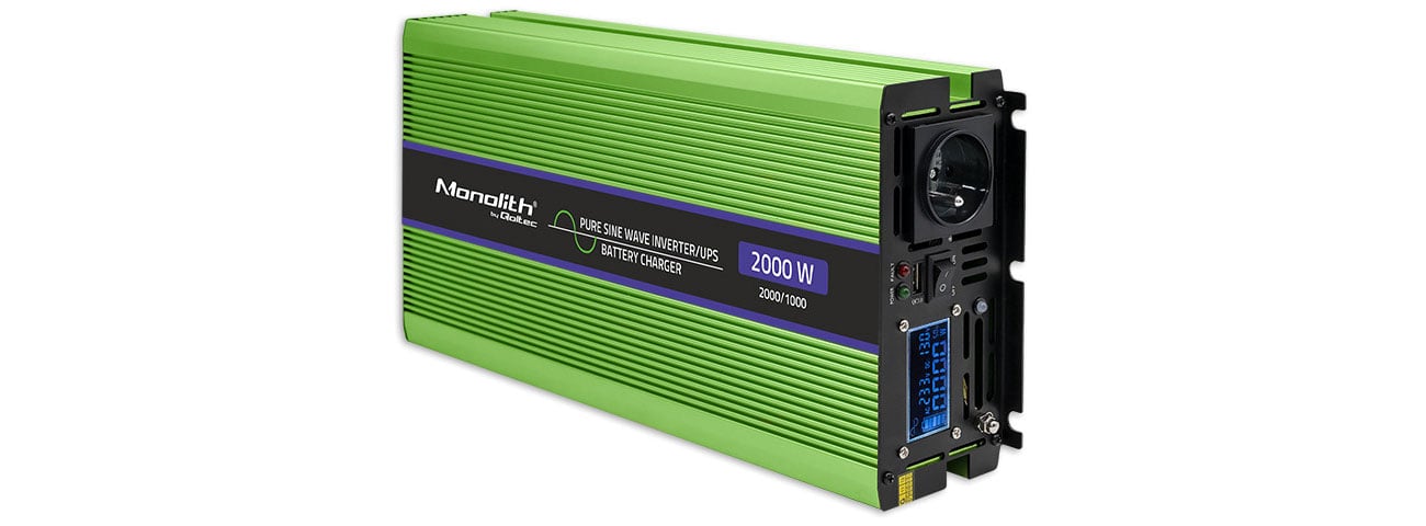 Przetwornica UPS Qoltec 1000W/2000W 51942