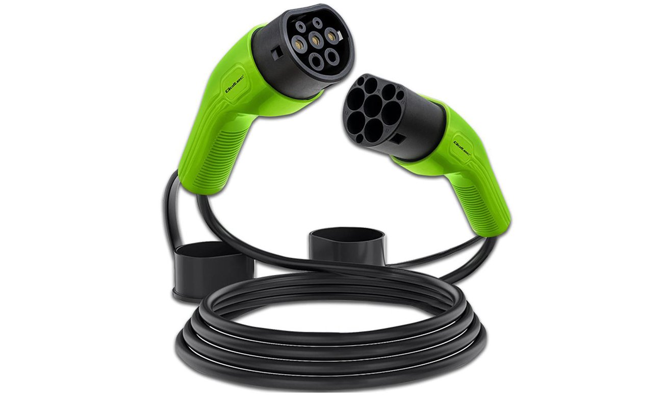 Kabel EV Typ 2 do ładowania samochodu 400V 11kW/16A 5m