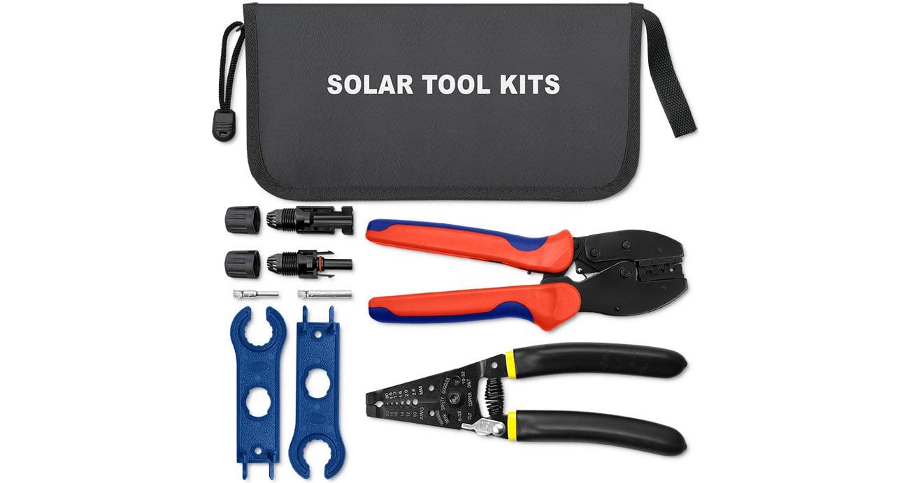 Qoltec 52610 Zestaw narzędzi solarnych MC4