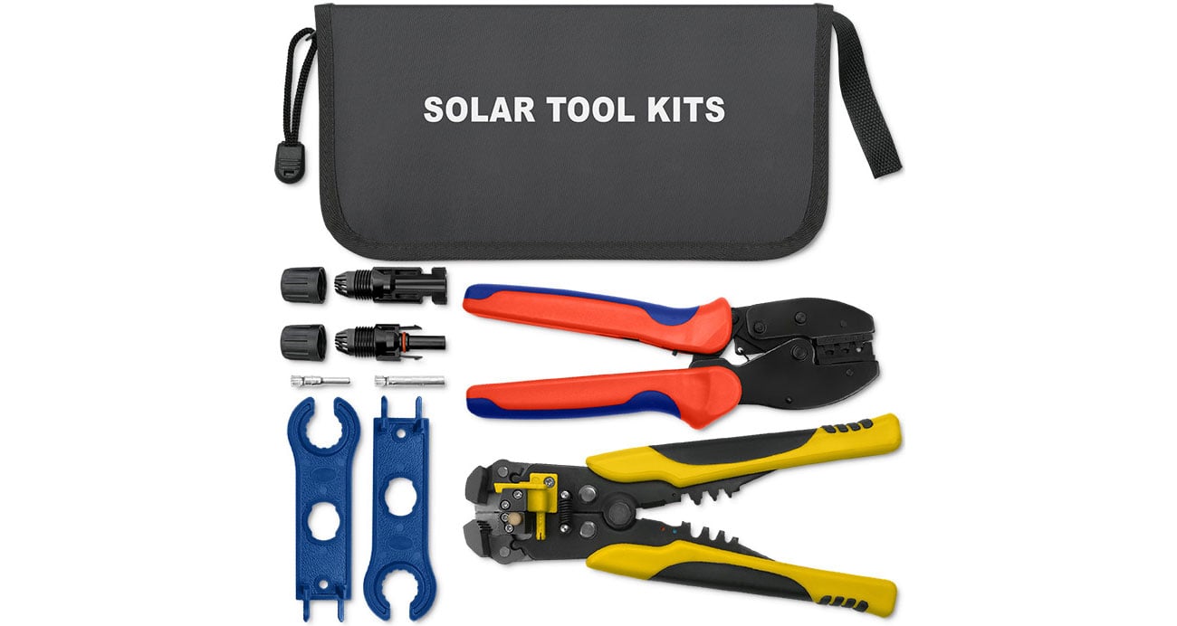 Qoltec 52610 Zestaw narzędzi solarnych MC4