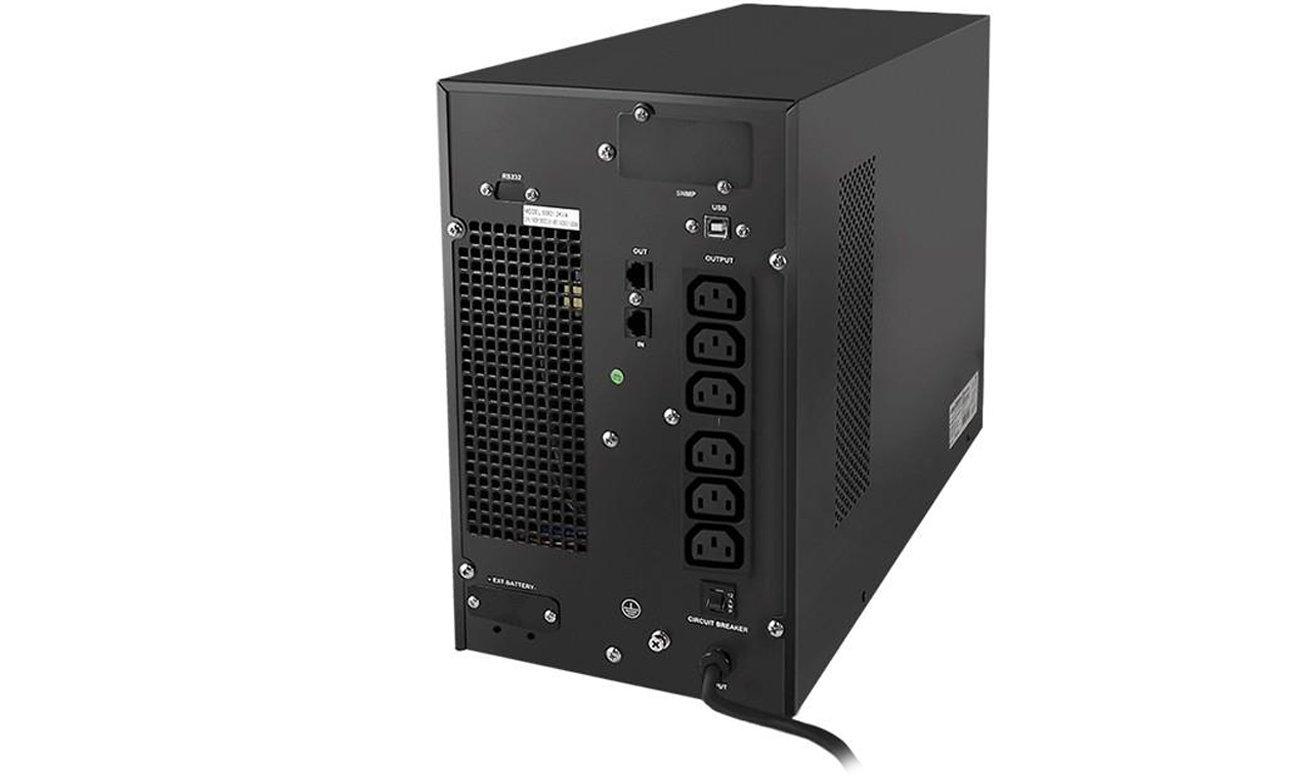 UPS ON-LINE LCD PURE SINUS 2KVA 1600W 6 x IEC