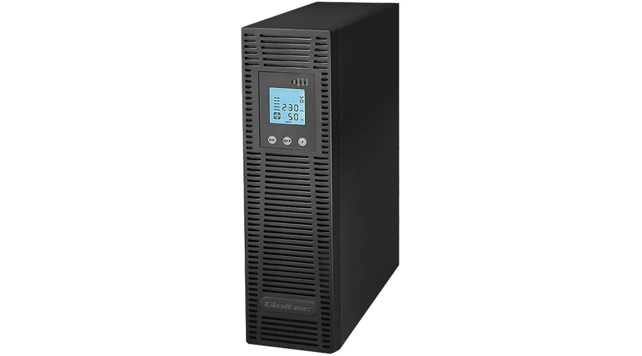 UPS Qoltec 53942 Rack 3000 VA / 2400W Wyświetlacz LCD