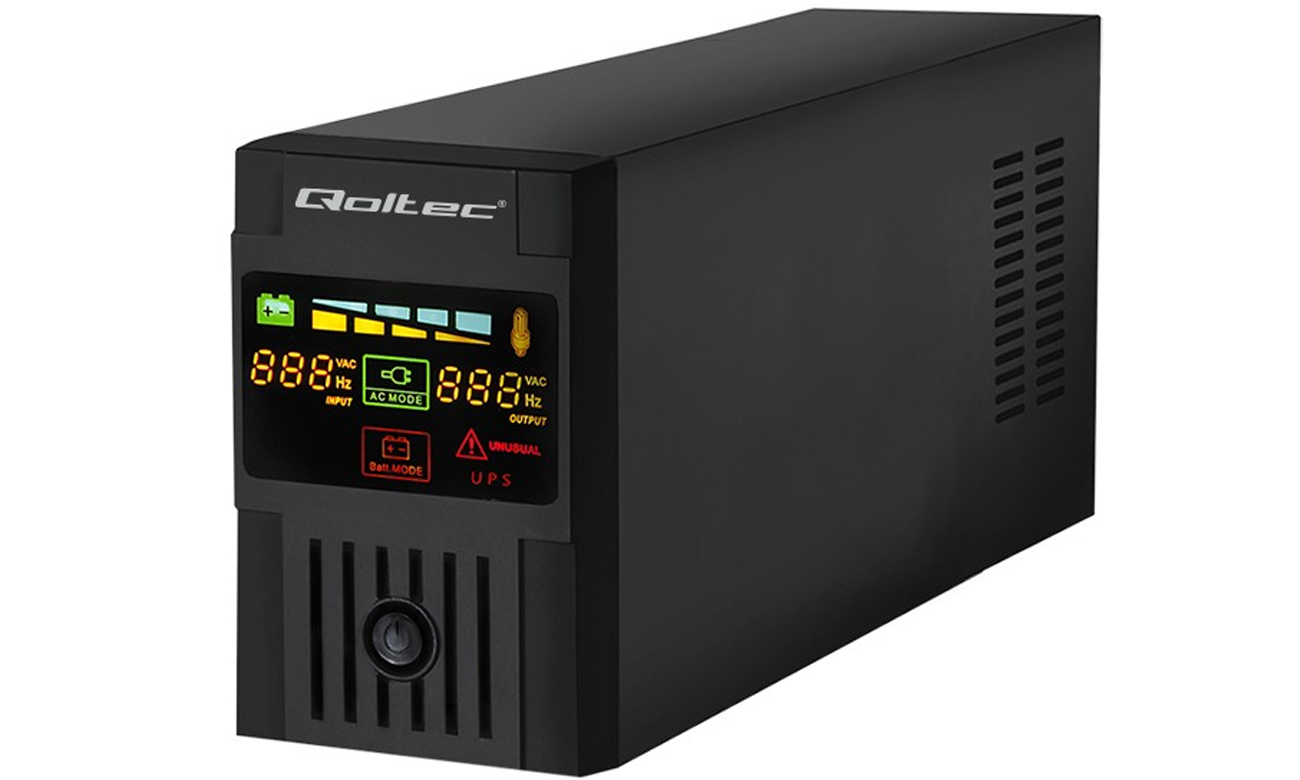 Zasilacz awaryjny Qoltec Monolith 1000VA
