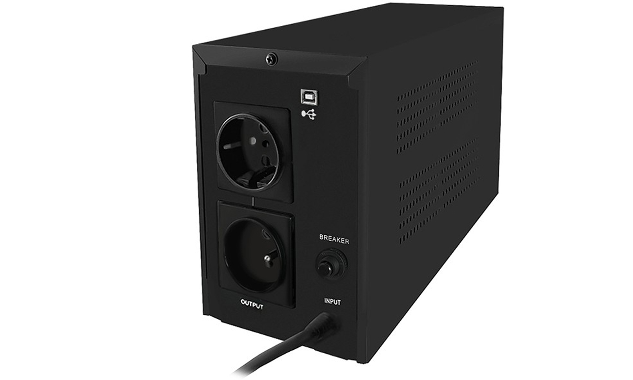 Zasilacz awaryjny Qoltec Monolith 1000VA