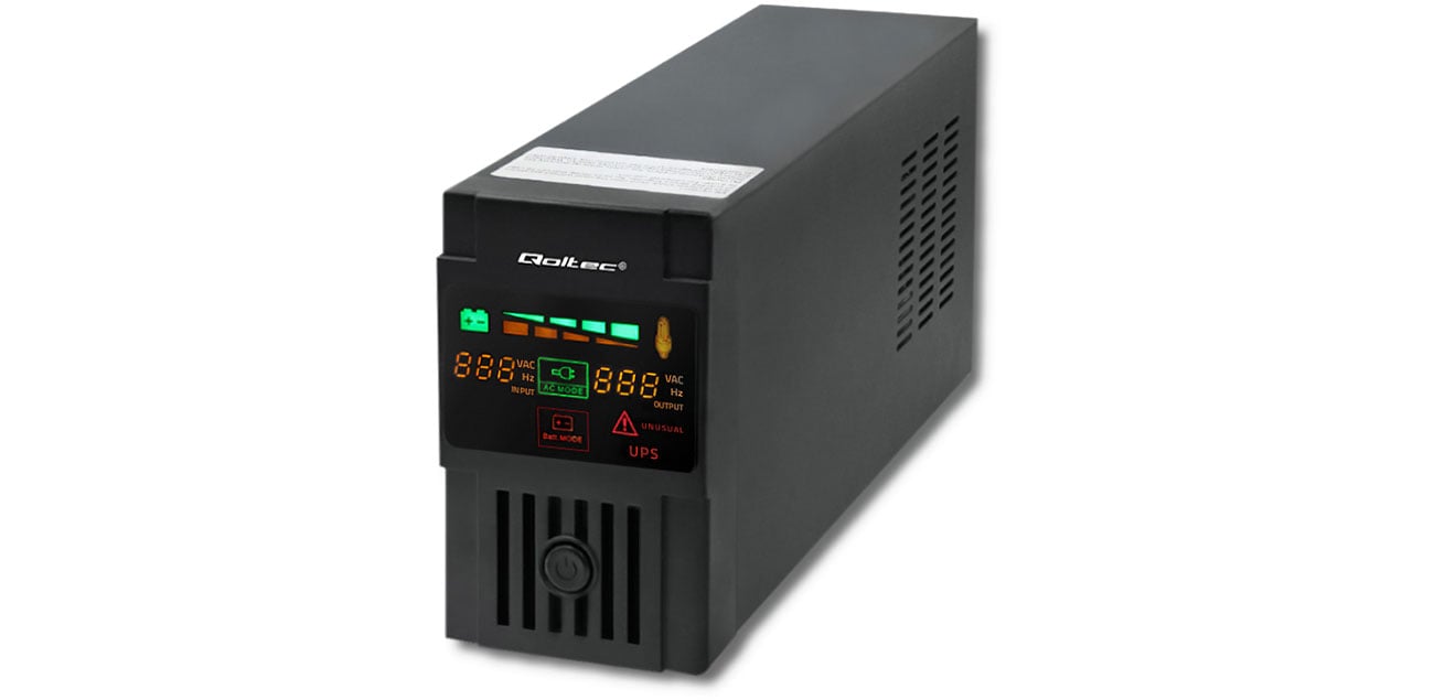 Zasilacz awaryjny Qoltec Monolith 600VA