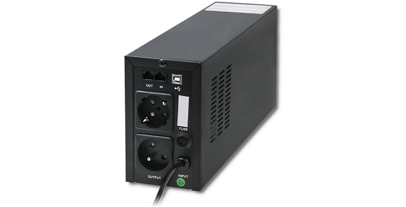 Zasilacz awaryjny Qoltec Monolith 600VA