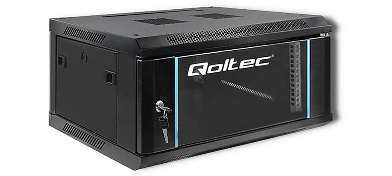 Qoltec 54461 szafa RACK 19'' 4U 600x280x450