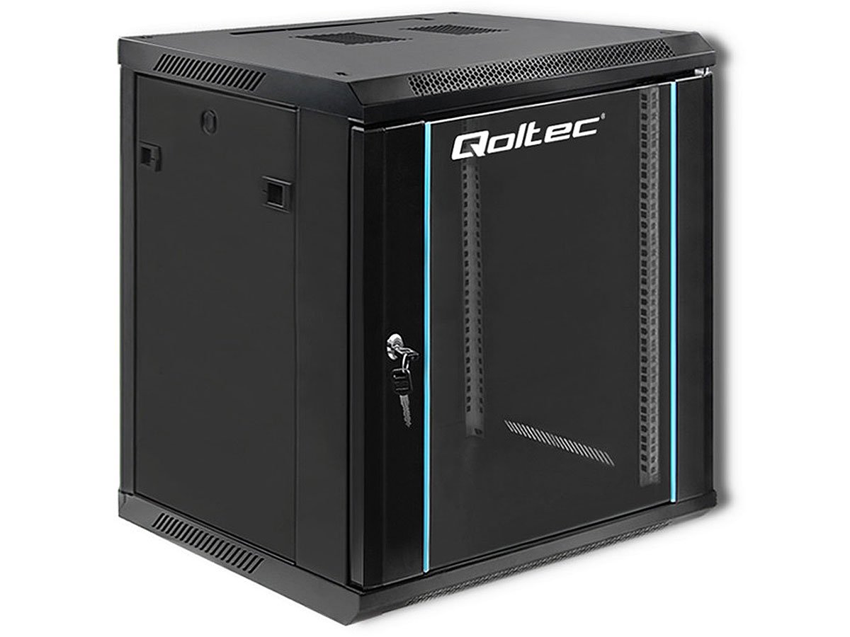 Qoltec 54467 szafa RACK 19'' 12U 600x635x600