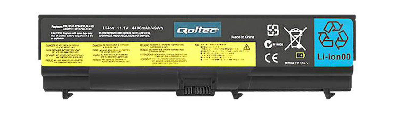 Bateria Qoltec Lenovo T520i, 4400mAh, 10.8-11.1V 7271.T410