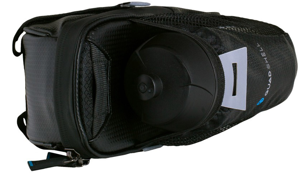 Torba rowerowa QuadShell TORPEDO - Widok pod kątem na płasko