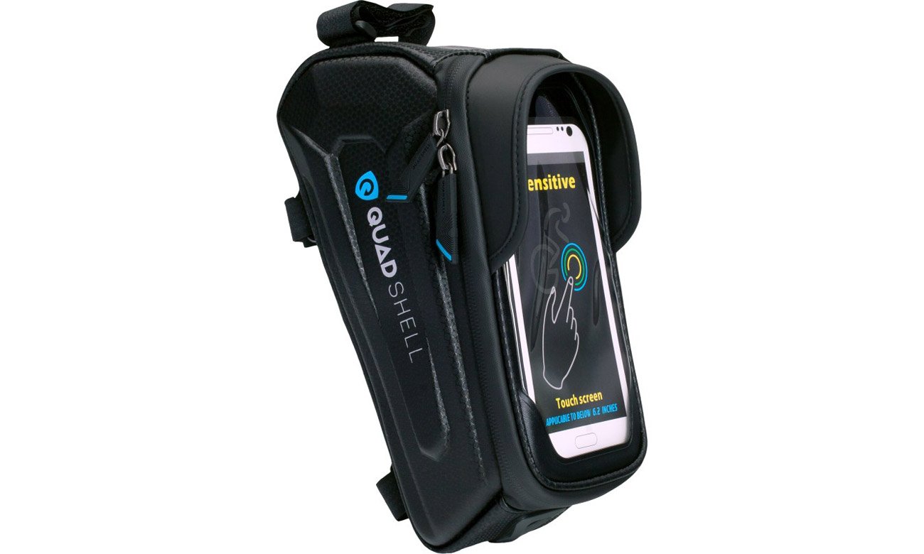 Torba rowerowa QuadShell MAGNETO - Kieszeń na smartfon