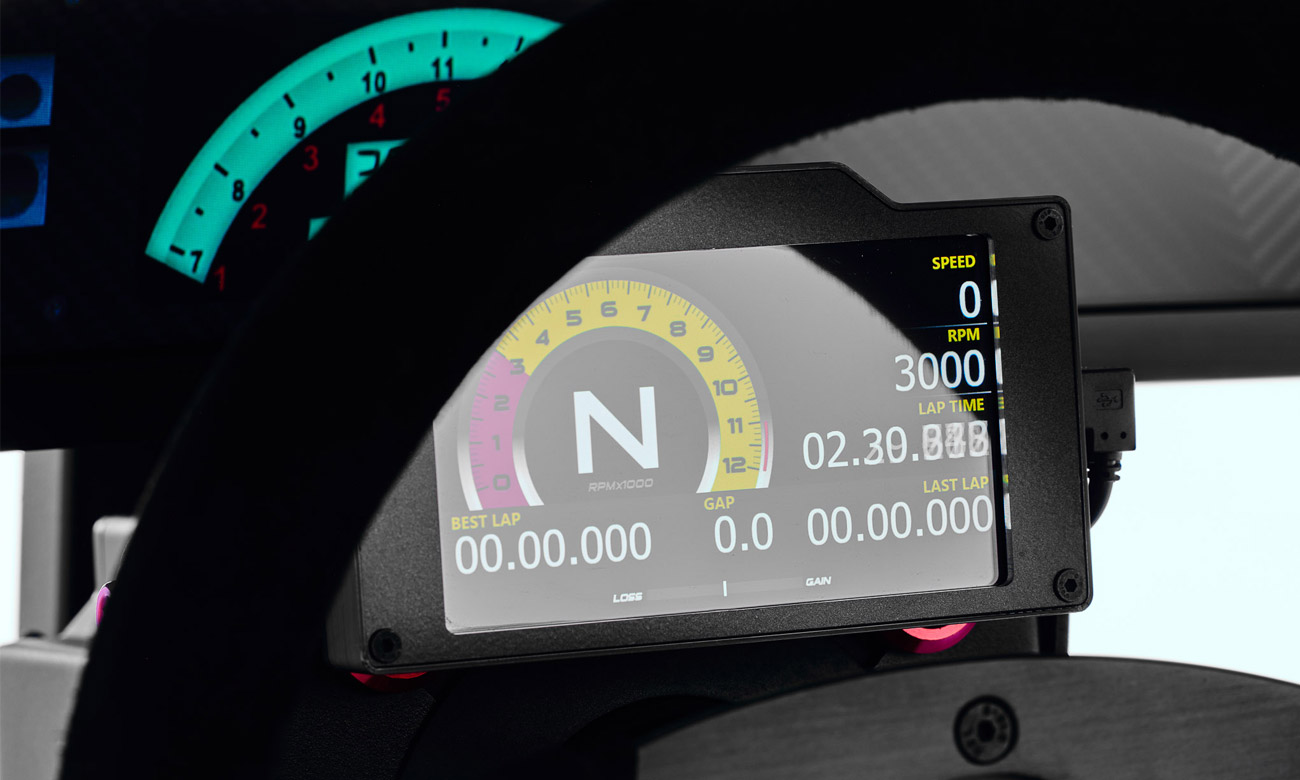 Statyczny symulator jazdy Ragnar Smart Pro-Am Rally - Widok ogólny pod kątem