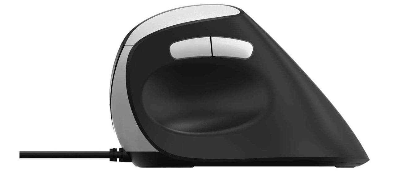 Mysz ergonomiczna RAPOO EV200 widok z boku