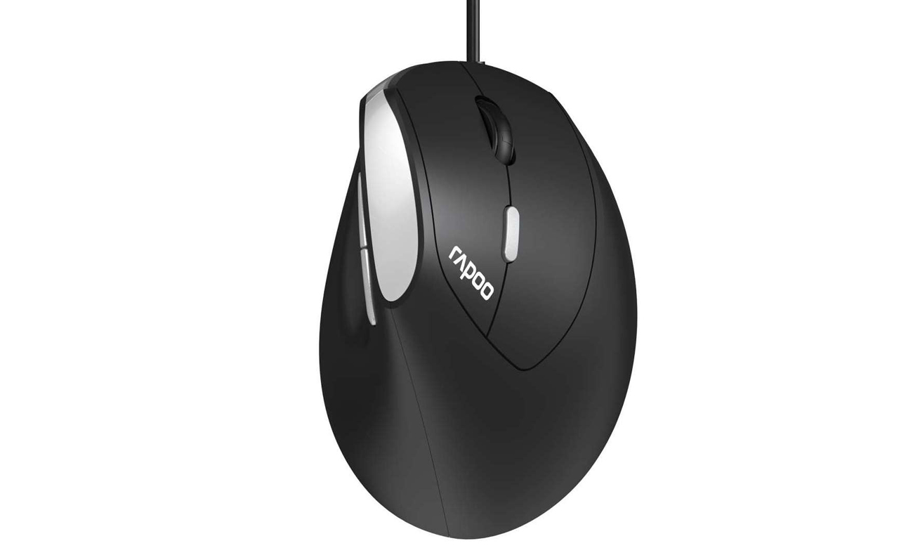 Mysz ergonomiczna RAPOO EV200 widok z góry