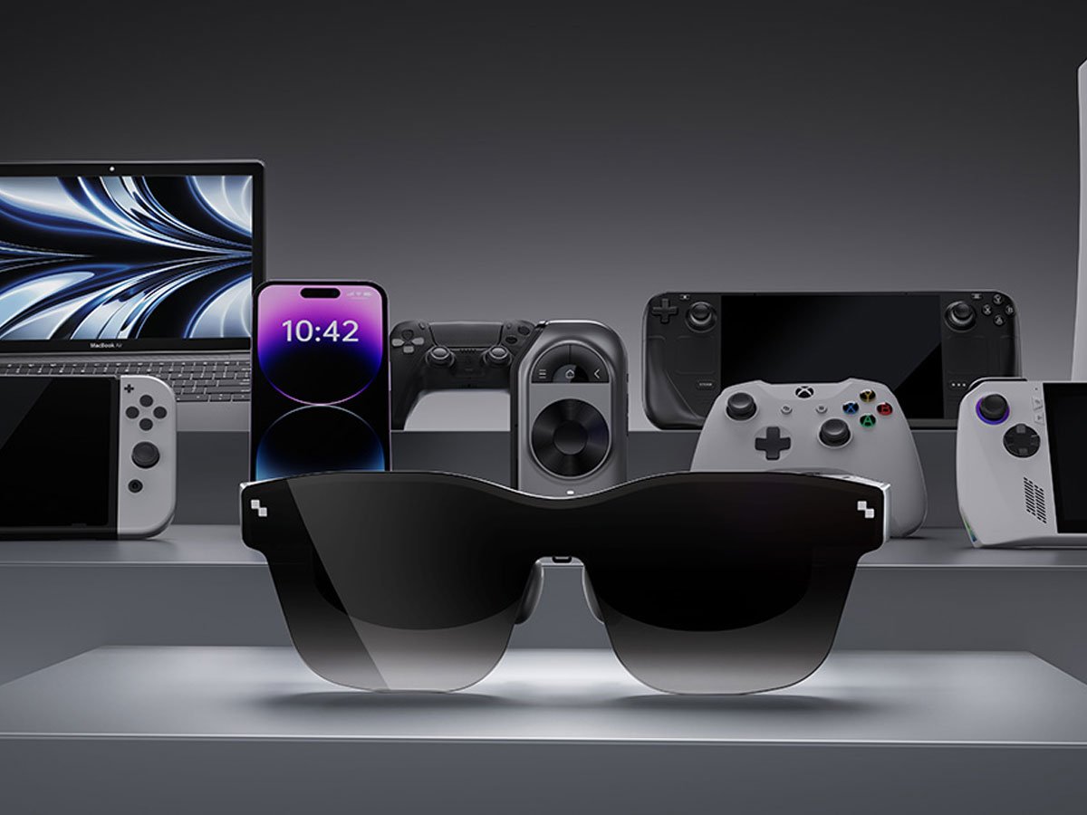Okulary AR RayNeo Air 2s - Grafika lifestyle