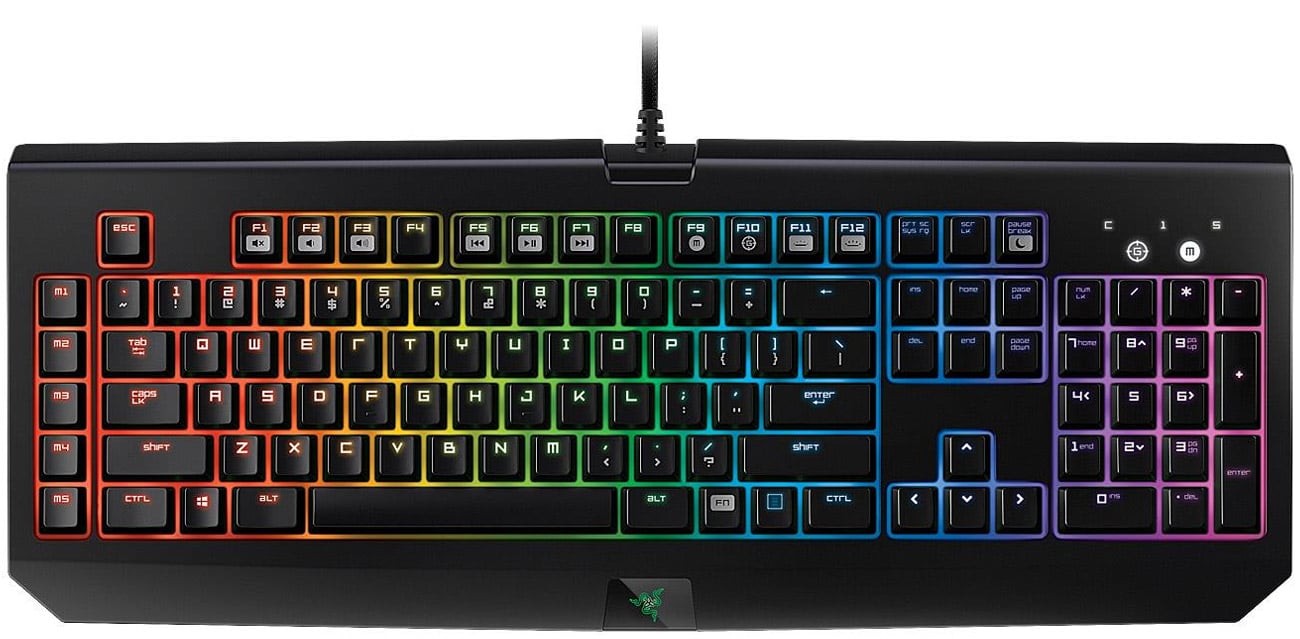 Razer BlackWidow Chroma podświetlenie