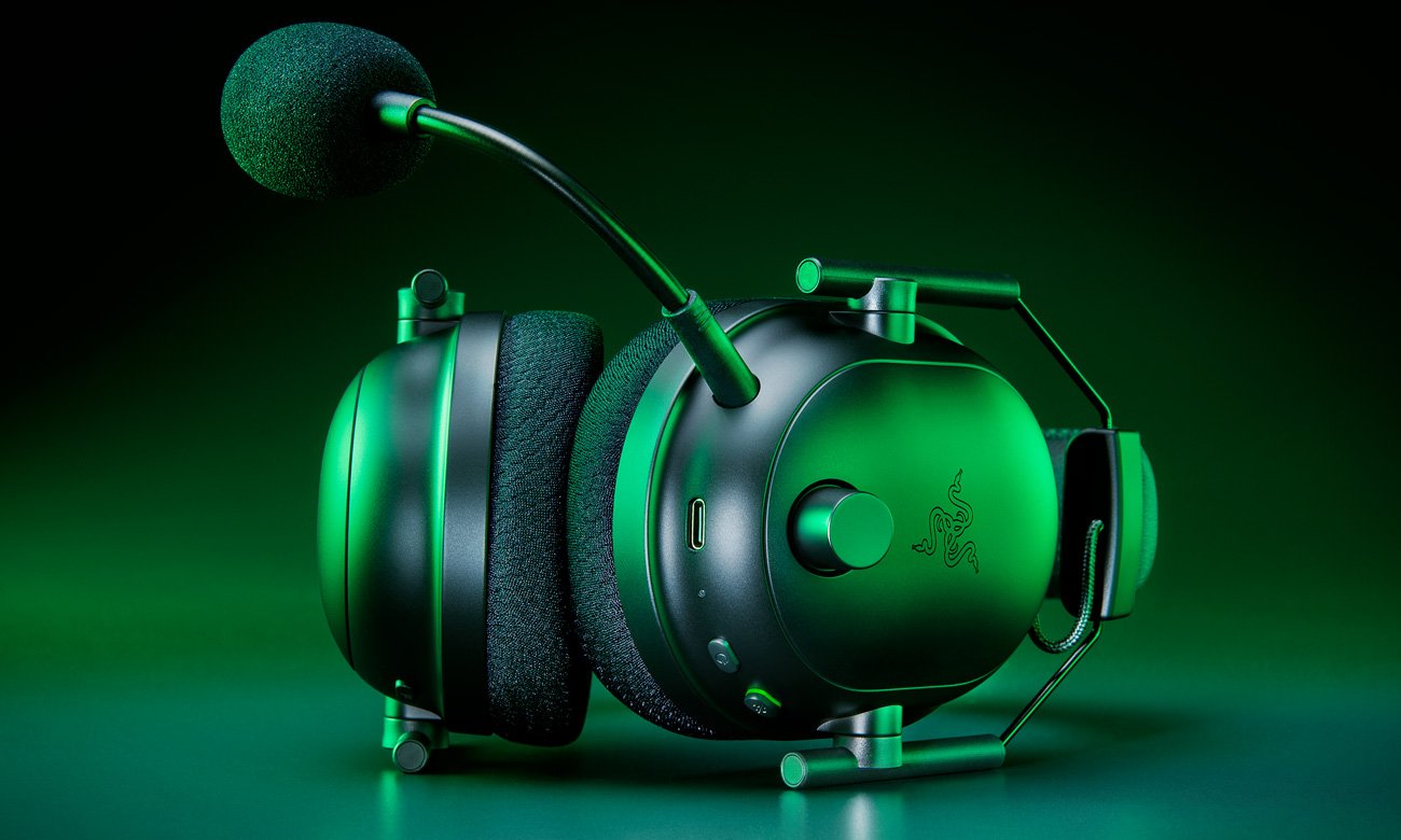 Bezprzewodowy zestaw słuchawkowy Razer BlackShark V2 Pro 2023 Black - Nauszniki z ultramiękką pianką zapamiętującą kształt