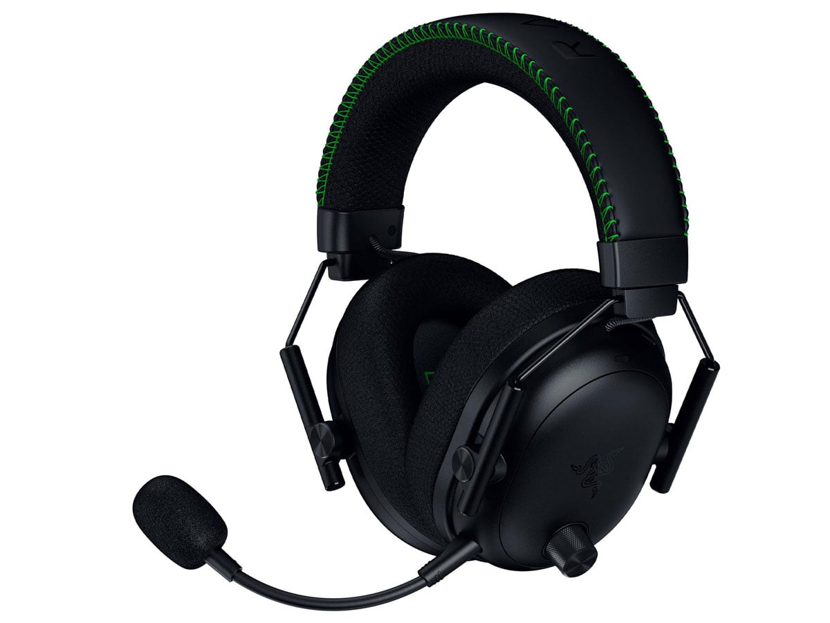 Zestaw słuchawkowy Razer BlackShark V3 Pro for Xbox Black - Widok od przodu pod kątem