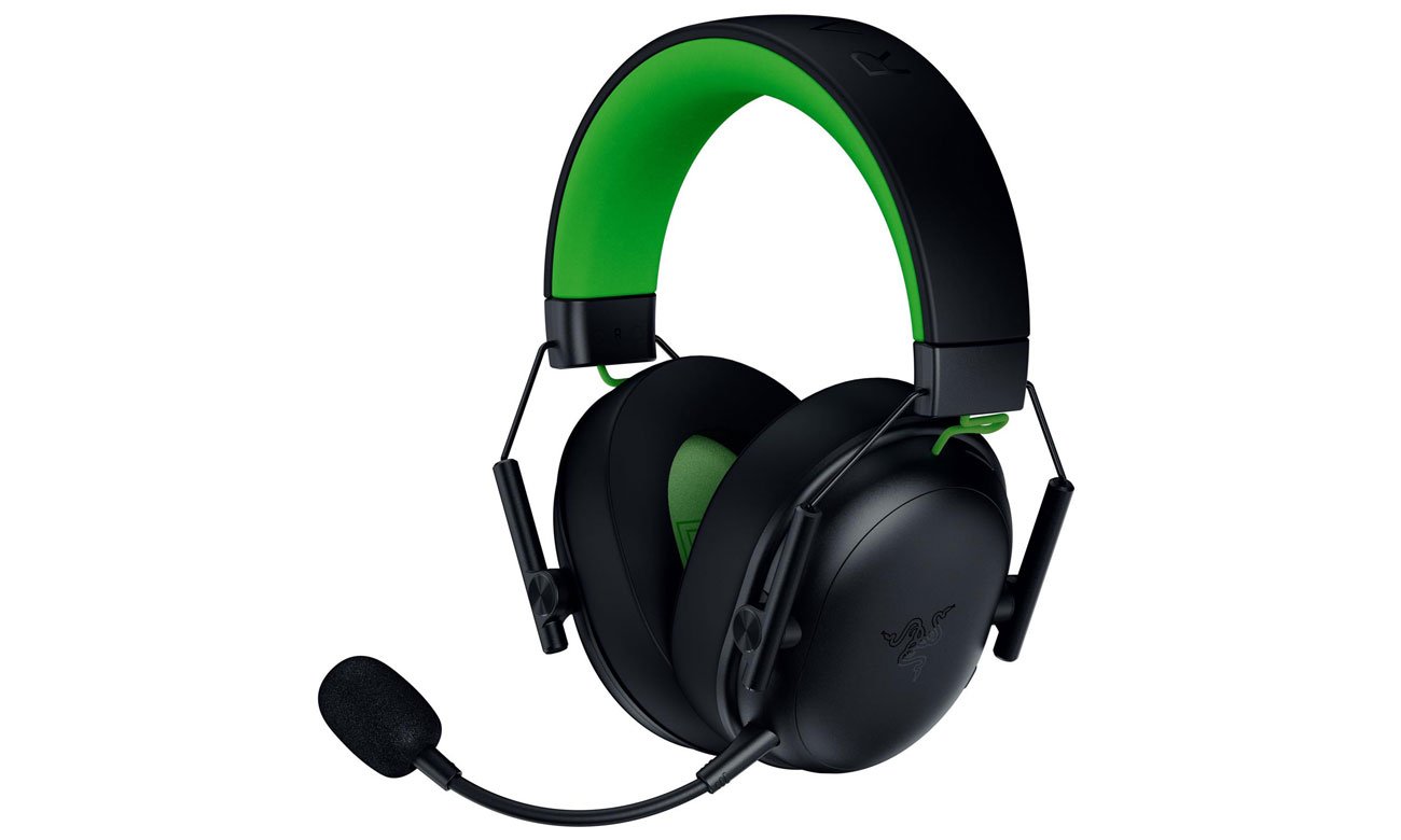 Zestaw słuchawkowy Razer BlackShark V3 X Hyperspeed for Xbox Black - Widok od przodu pod kątem