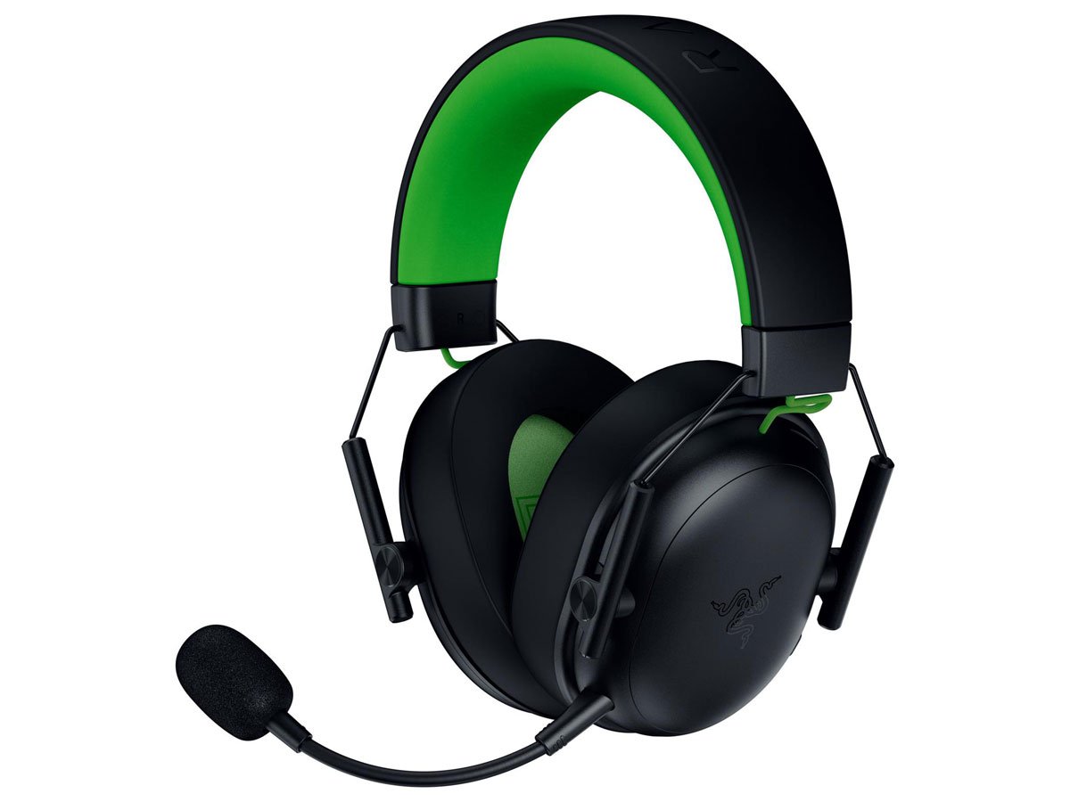 Zestaw słuchawkowy Razer BlackShark V3 X Hyperspeed for Xbox Black - Widok od przodu pod kątem