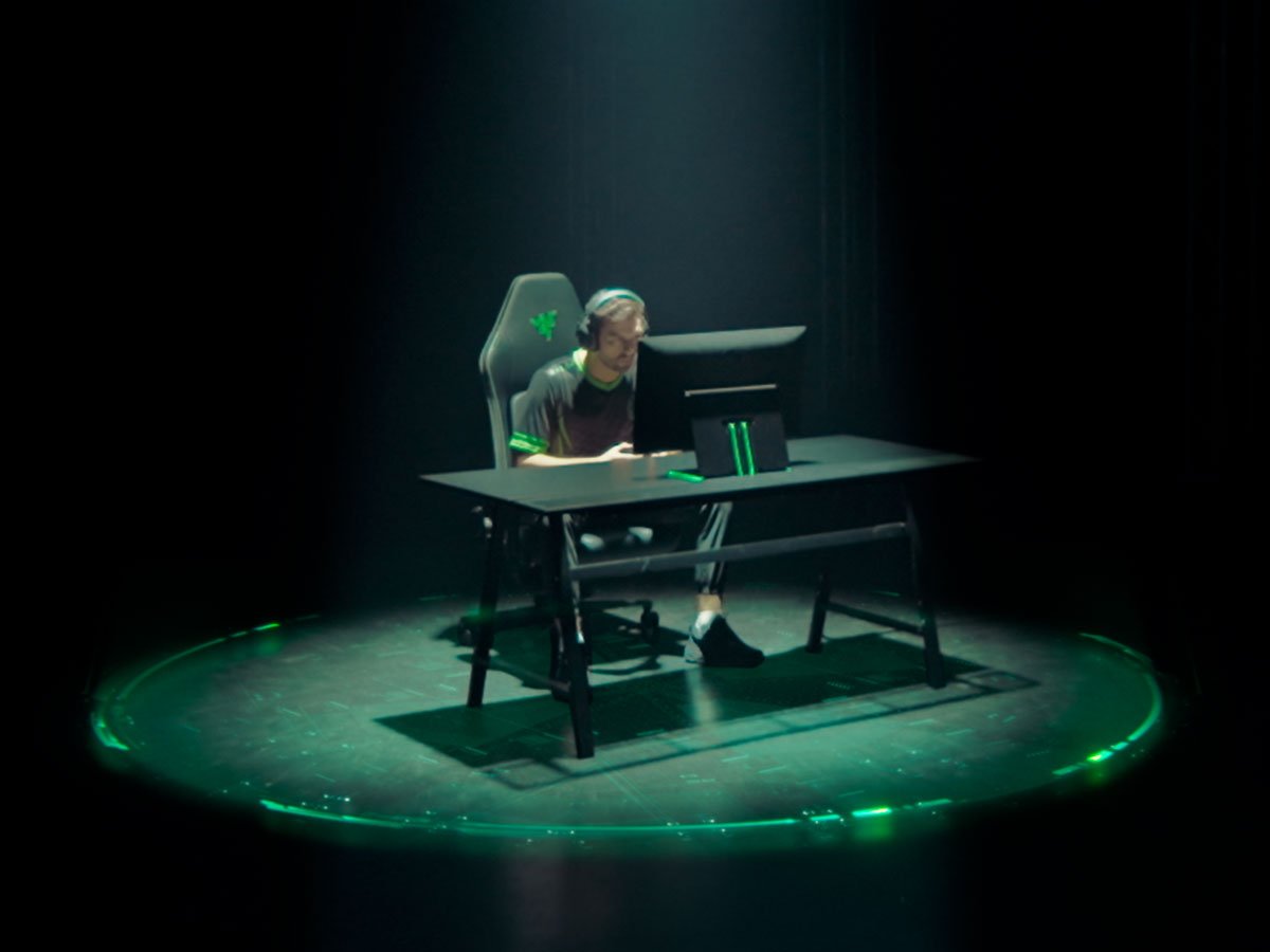 Razer BlackShark V3 Black - Grafika lifestyle