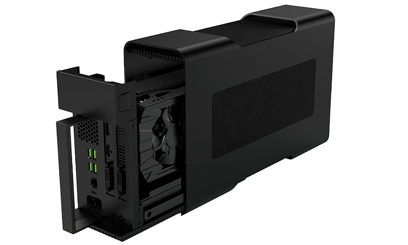 Razer Core V2 Duża liczba złączy na urządzenia peryferyjne
