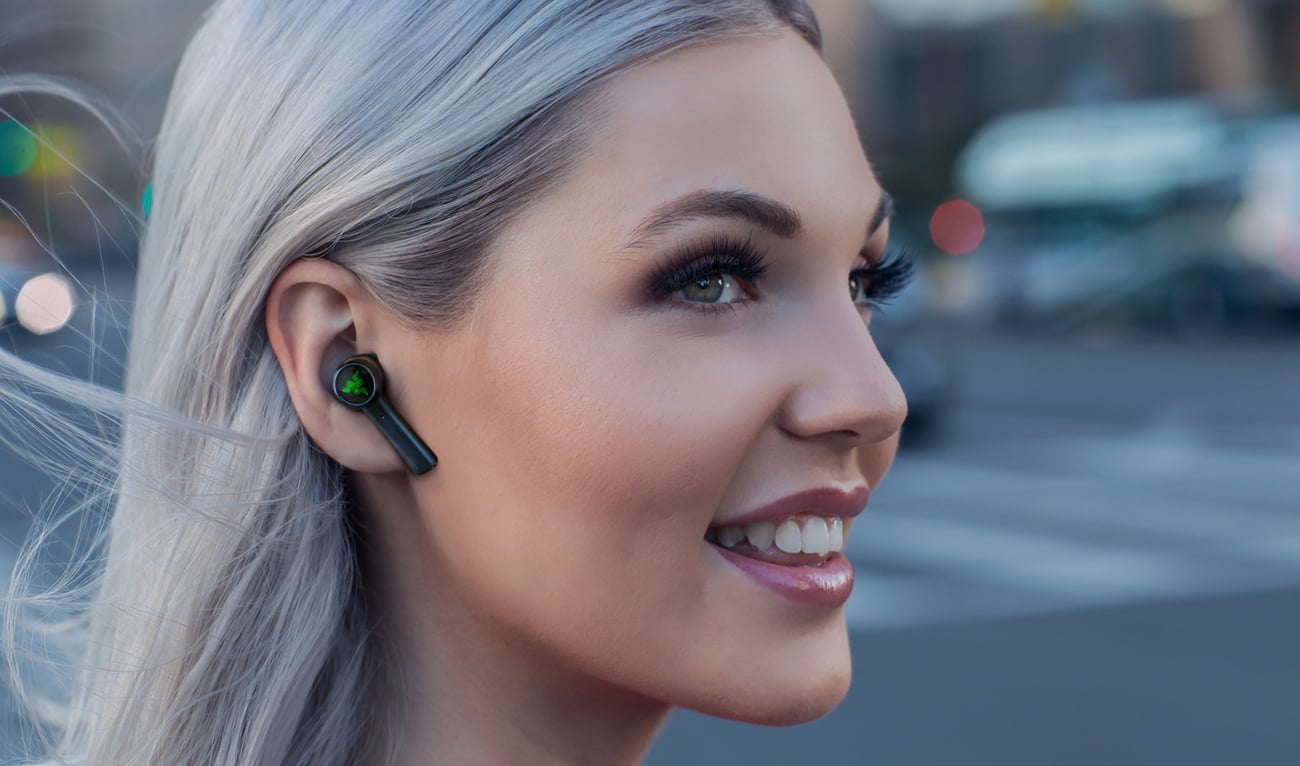 Razer Hammerhead True Wireless Earbuds ipx4 design