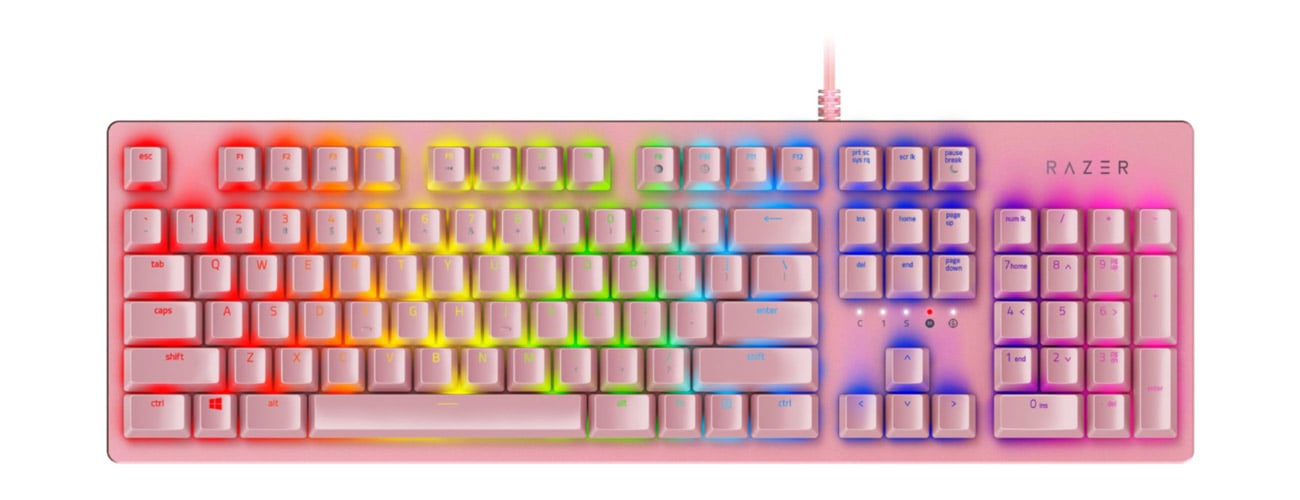 Razer Huntsman Mercury Wytrzymałość