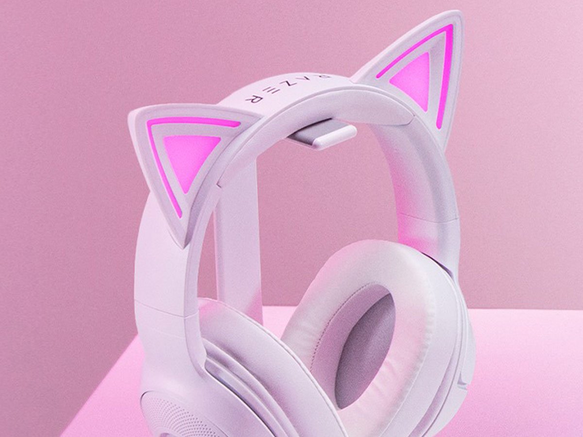 Zestaw słuchawkowy Razer Kraken Kitty V2 BT White - Z myślą o Twojej wygodzie