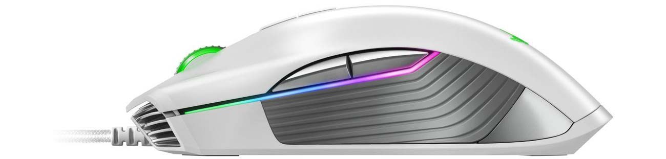 Razer Lancehead Tournament Mercury Edition Podświetlenie