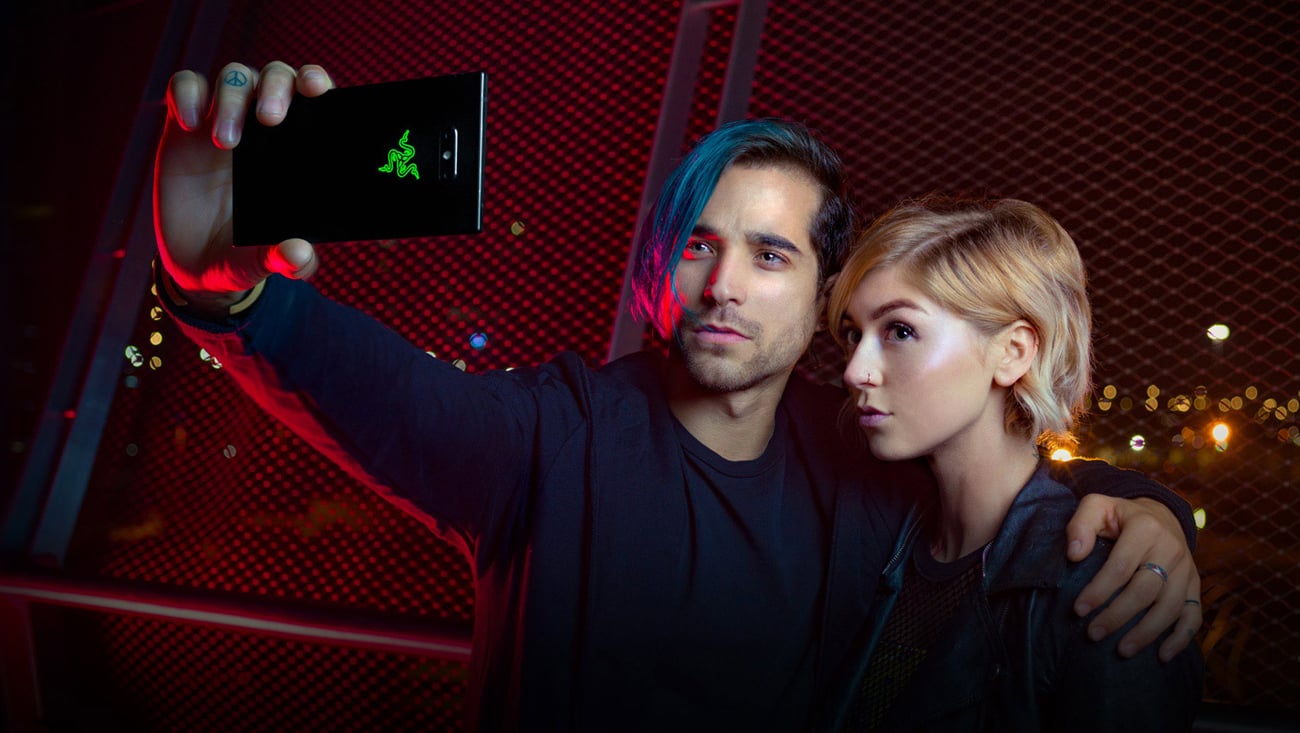 Razer Phone 2 podwójny aparat 12 Mpix teleobiektyw