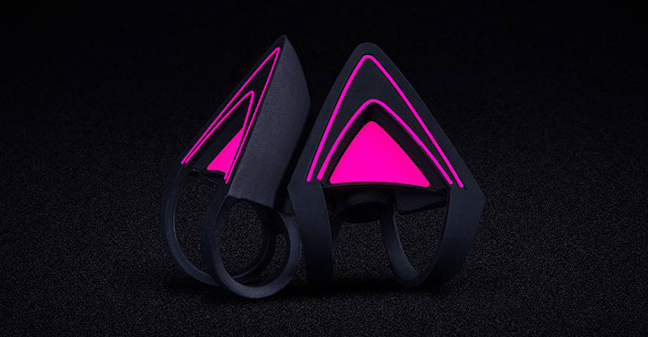Razer Kitty Ears Neon Purple Poduszki i gąbki do słuchawek Sklep