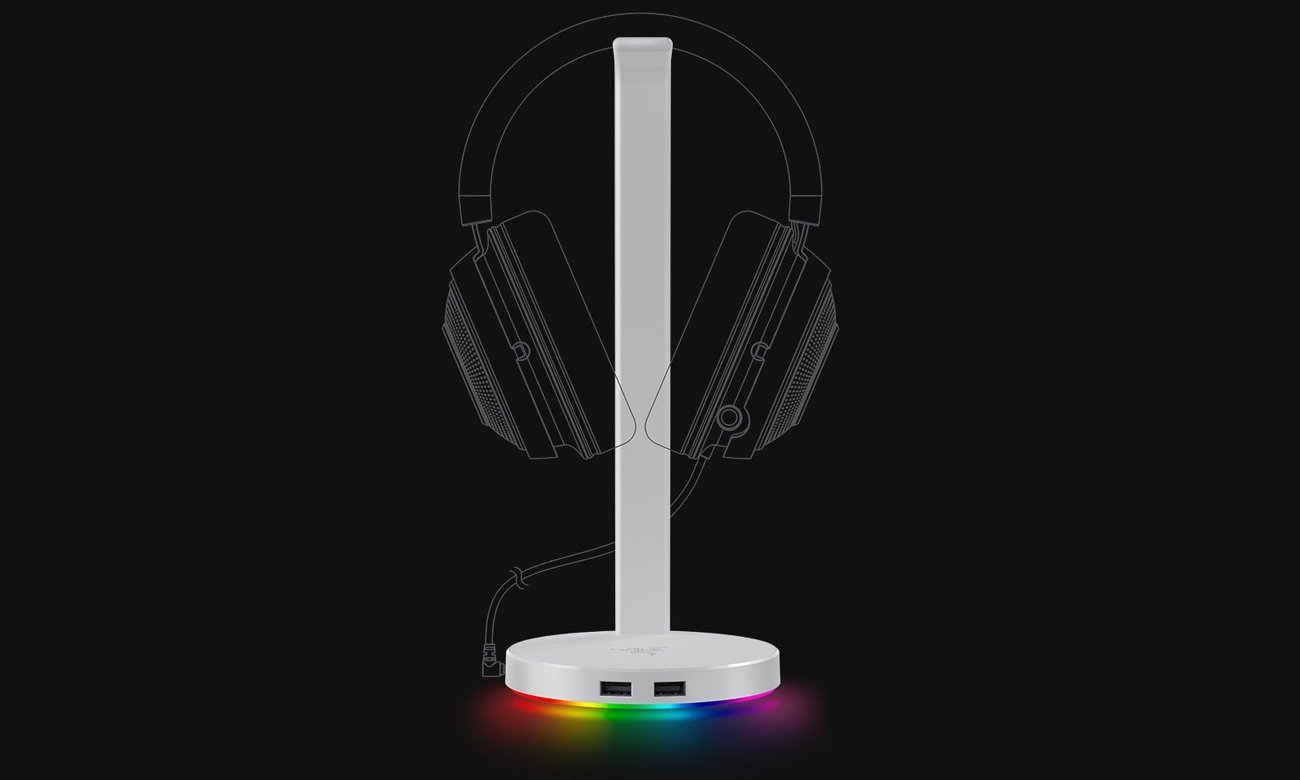 Kopfhörerständer Razer Base Station Chroma V2 Mercury