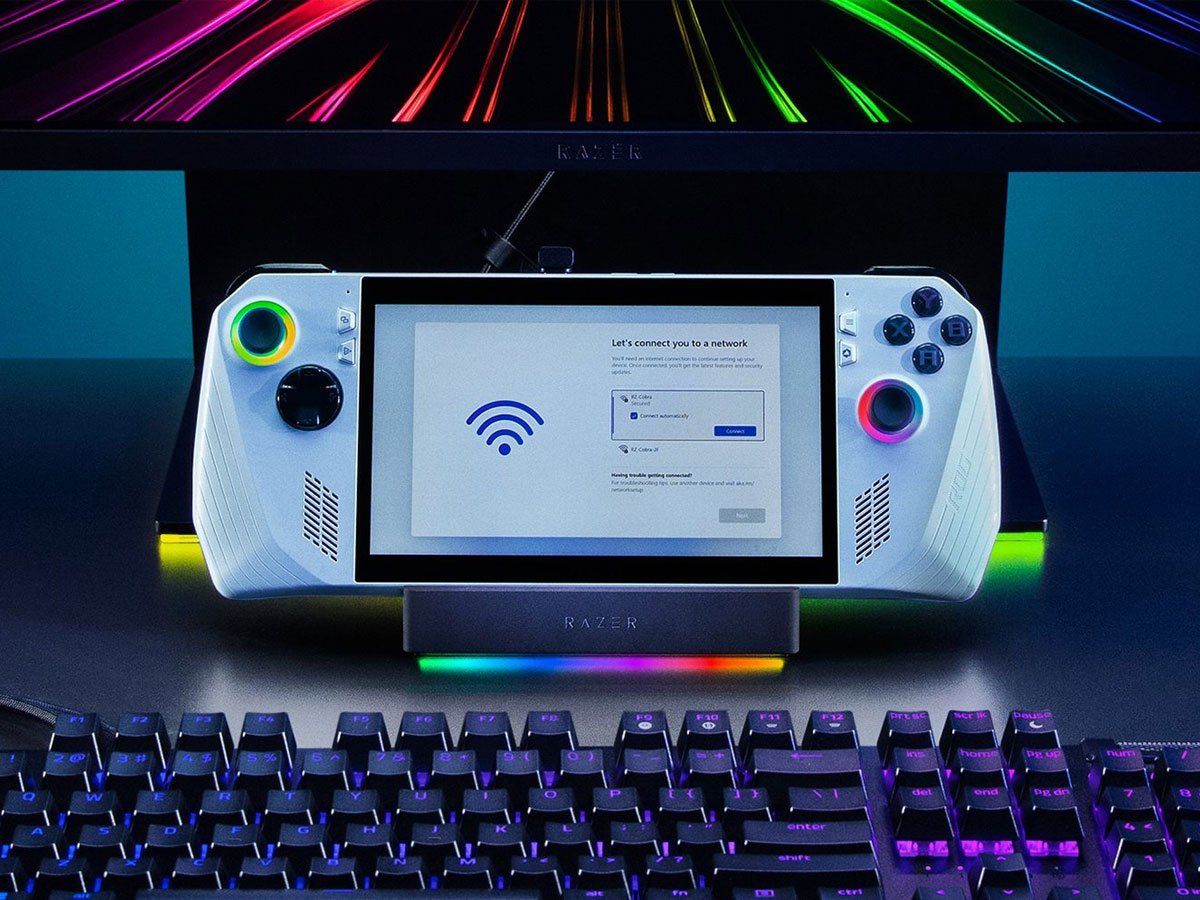 Stacja dokująca Razer Handheld Dock Chroma - Grafika lifestyle