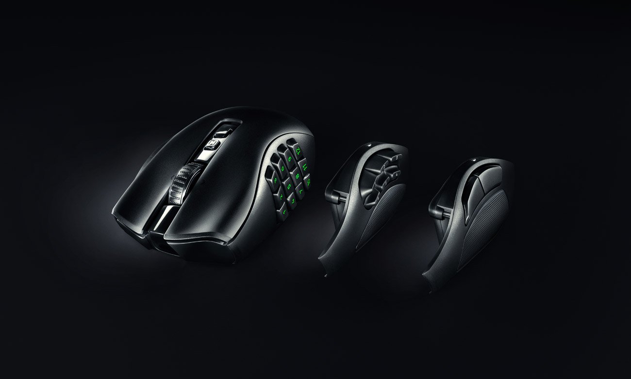 Razer Naga V2 Pro austauschbare Seitenplatten