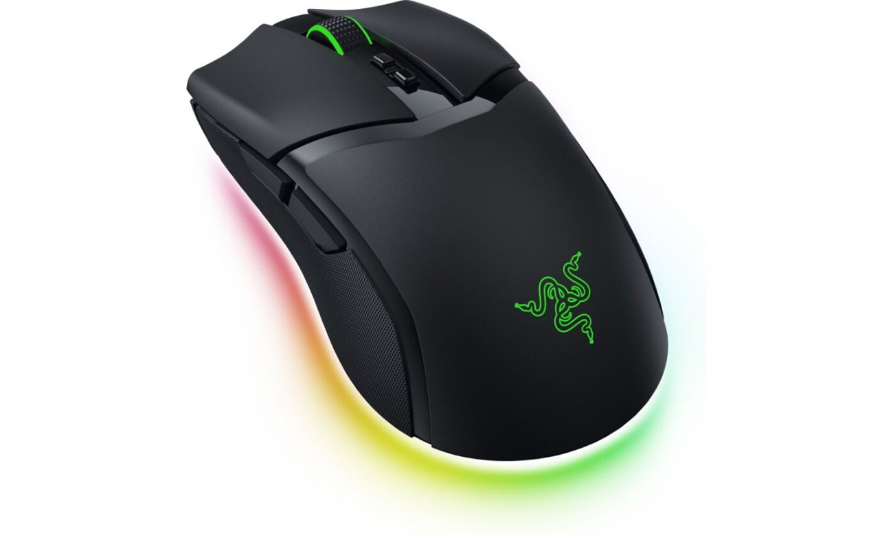 Razer Cobra Pro Ansicht von oben im Winkel