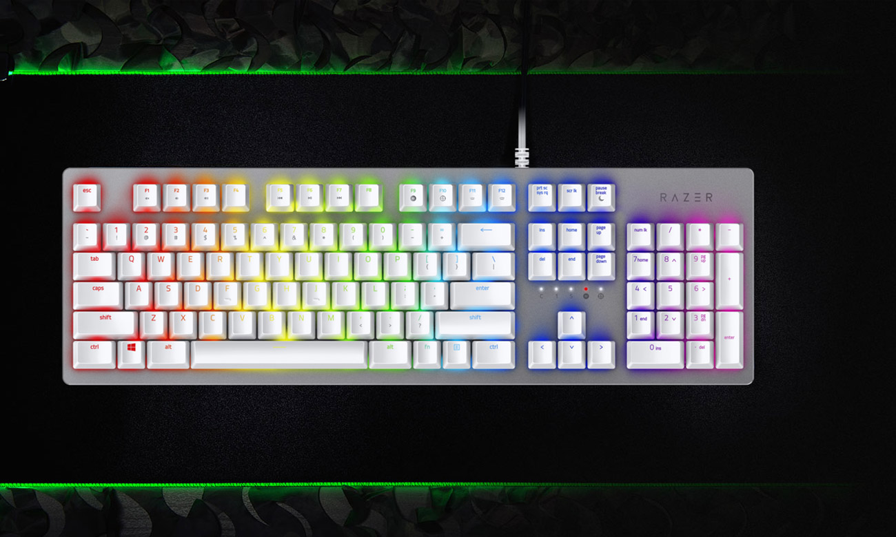 Razer Huntsman Mercury Stabilizacja Klawiszy