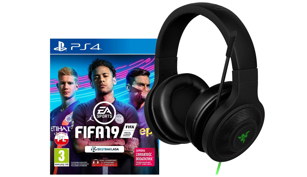 Słuchawki + Fifa 19