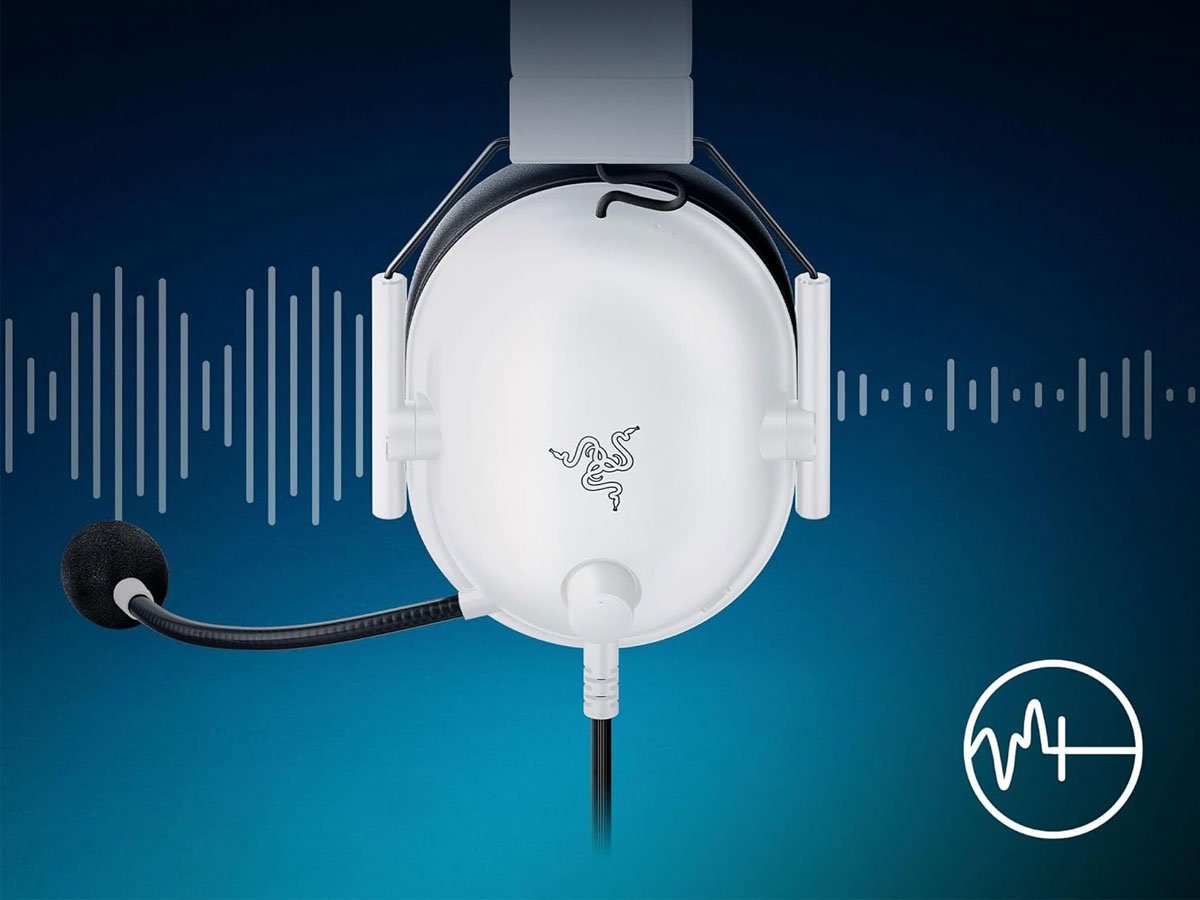 Słuchawki Razer BlackShark V2 X PlayStation White - Niezakłócona komunikacja