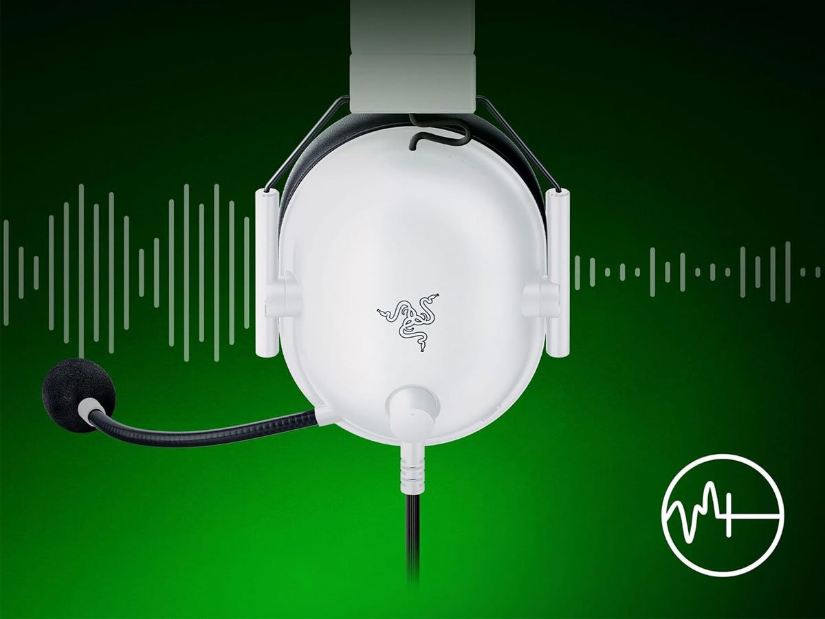 Słuchawki Razer BlackShark V2 X Xbox White - Niezakłócona komunikacja