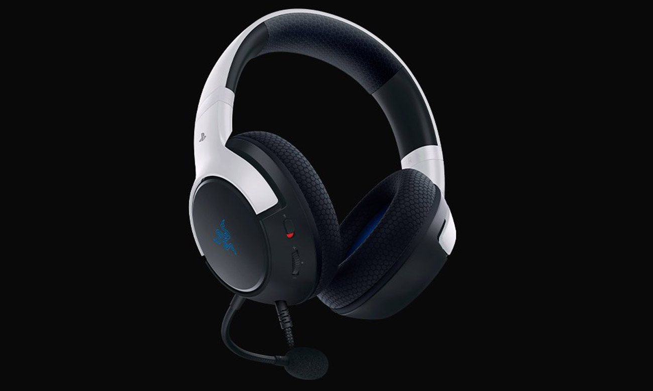 Zestaw słuchawkowy Razer Kaira X PlayStation - Widok od przodu pod kątem